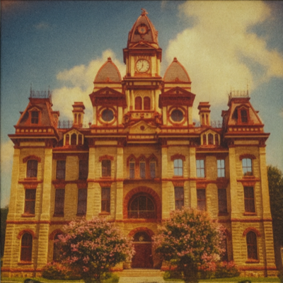 Courthouse polaroid